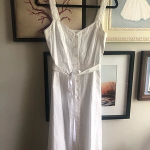 White ABS garden dress